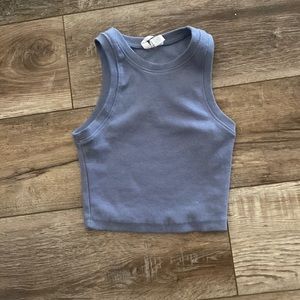 Blue tank top